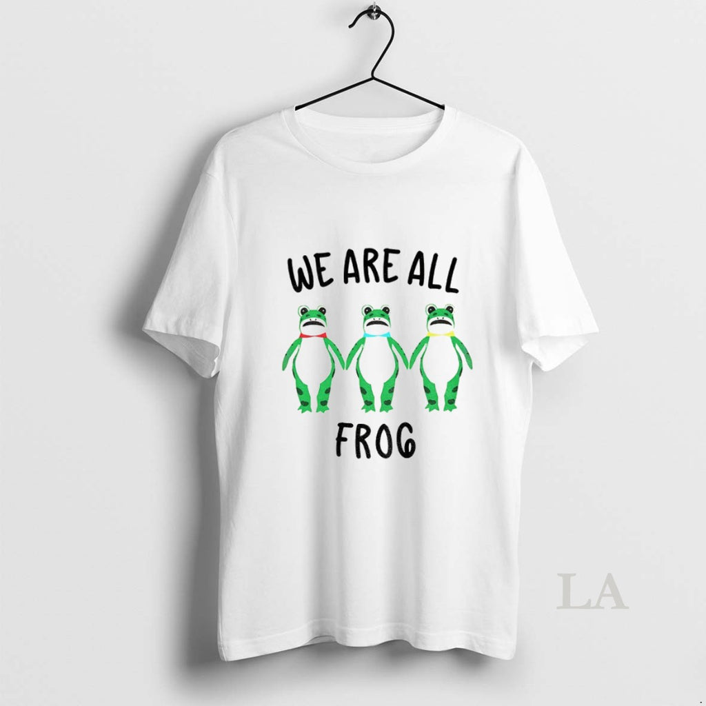 Original Portland Frog We Are All Frog Abolish Ice Anti Fascism Peaceful