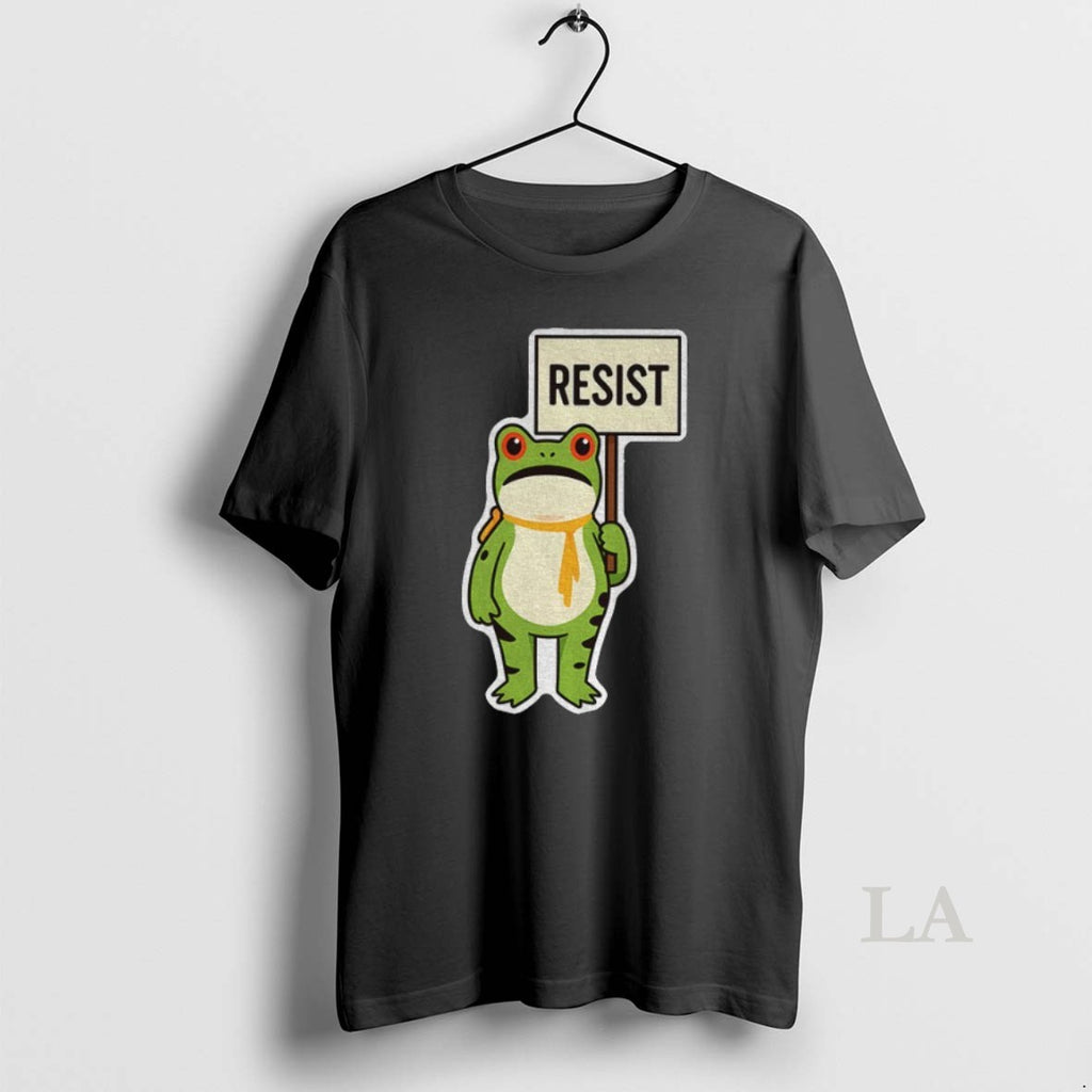Original Portland Frog Holding Resist Fdt Anti Establishment Anti Ice