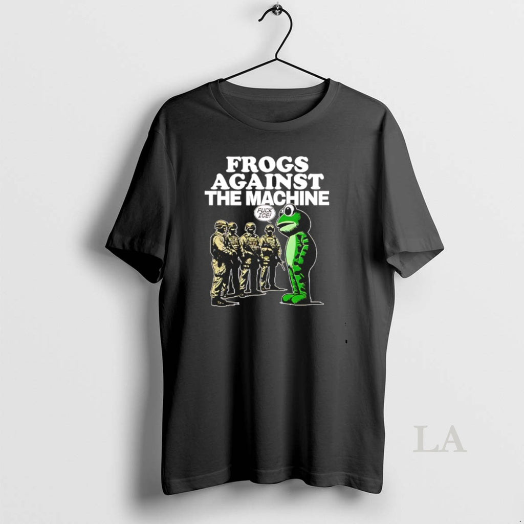 Original Portland Frogs Against The Machine Fck Ice