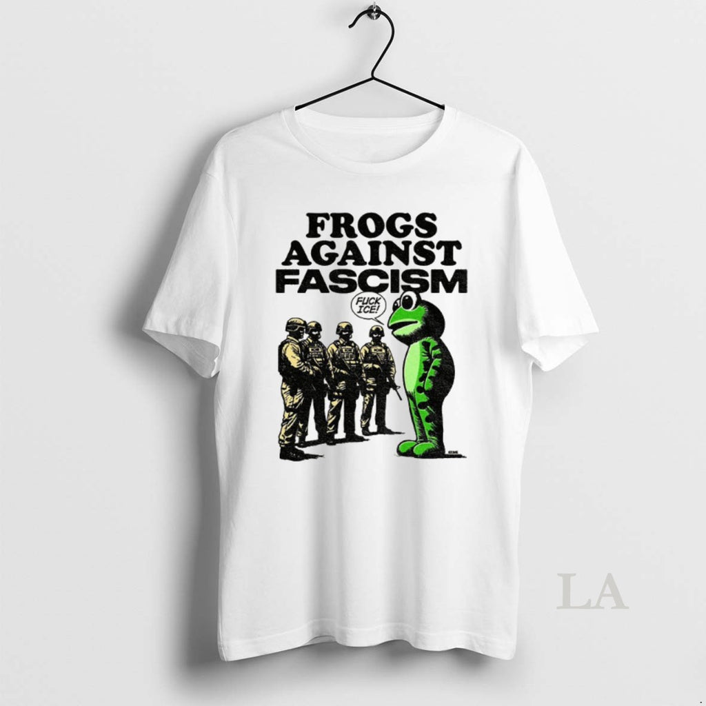 Original Portland Frog Frogs Against Fascism Fuck Ice
