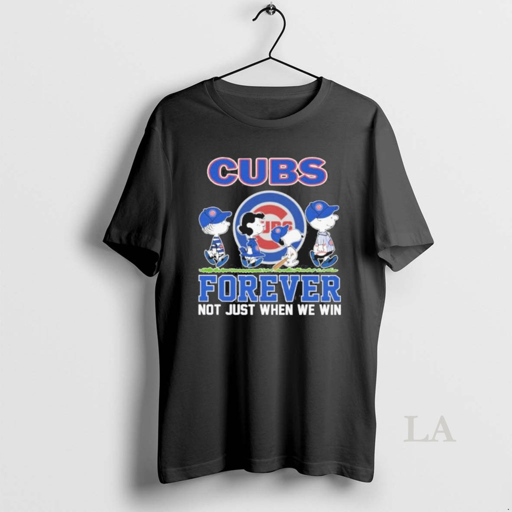 Original Postseason The Peanuts X Chicago Cubs Forever Not Just When We Win