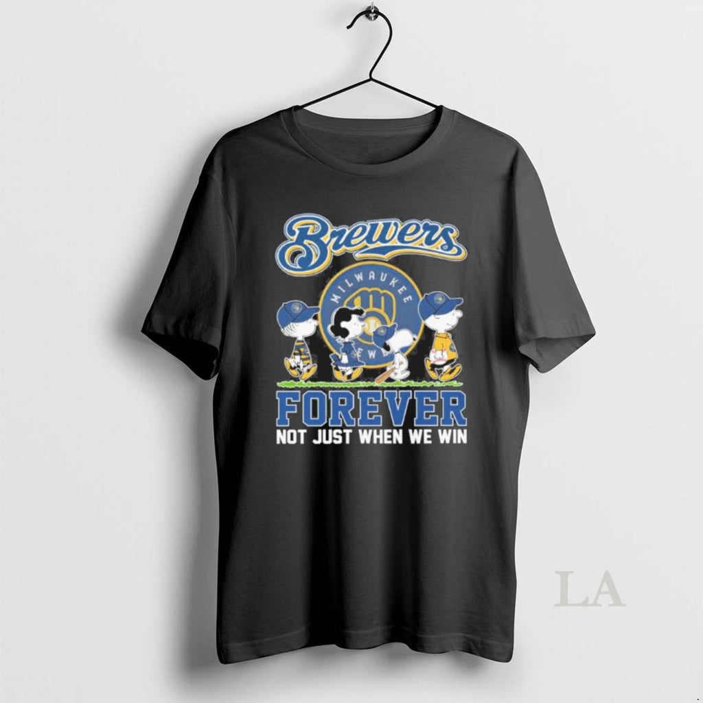 Original Postseason The Peanuts X Milwaukee Brewers Forever Not Just When We Win