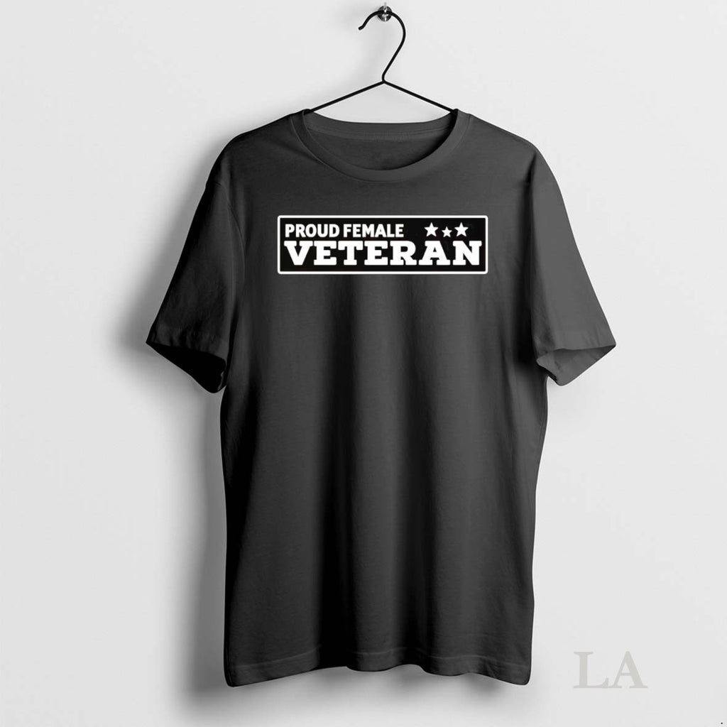 Original Proud Female Veteran