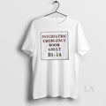 Original Psychiatric Emergency Room Adult B1 14