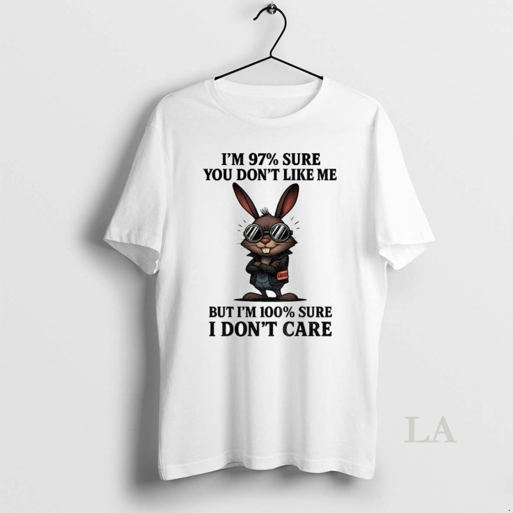 Original Rabbit Im 97 Sure You Dont Like Me But Im 100 Sure I Dont