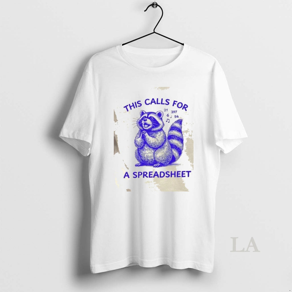 Original Raccoon This Calls For A Spreadsheet