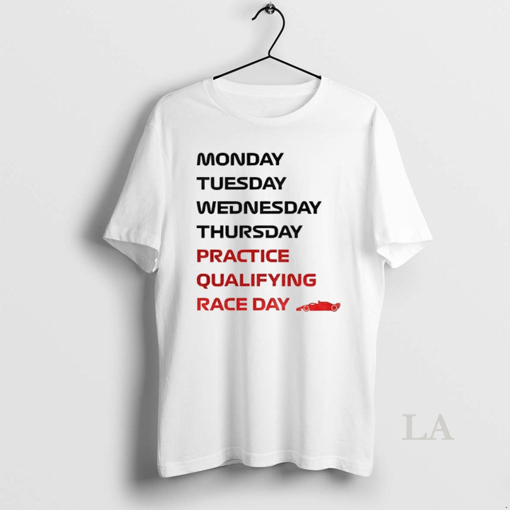 Original Race Week Formula 1 Weekly Schedule