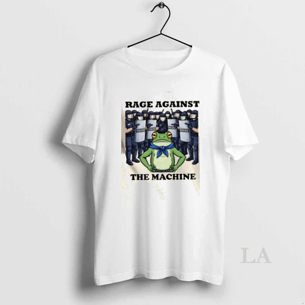 Original Rage Against The Machine Frog Portland Frog Protest