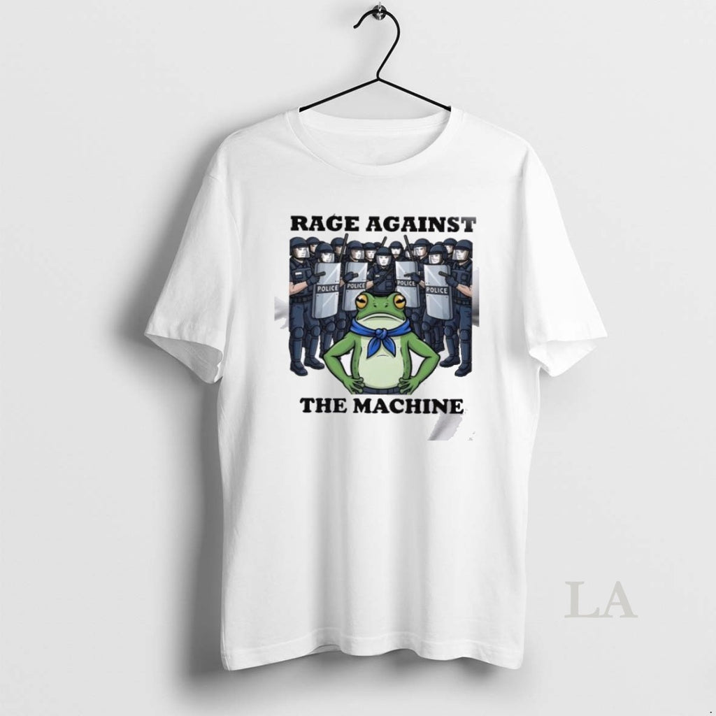 Original Rage Against The Machine Frog T Men