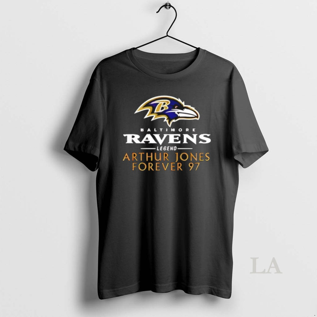 Original Ravens Legend Arthur Jones Forever 97 2 Sided