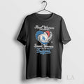 Original Real Women Love Baseball Smart Women Love The Los Angeles Dodgers Diamond Heart 2025