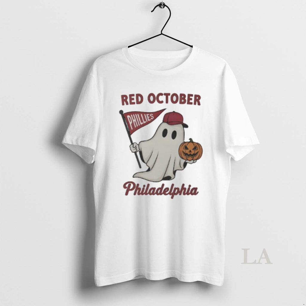 Original Red October Philadelphia Phillies Ghost Halloween
