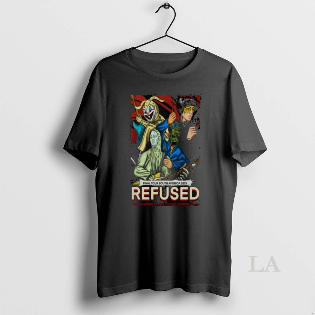 Original Refused Nov 3 2025 Teatro Coliseo In Santiago Chile