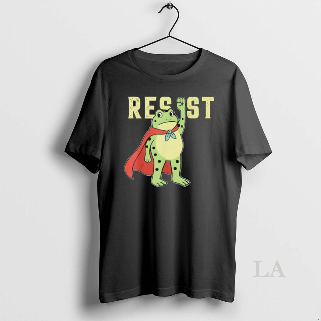 Original Resist Frog Portland Frog Protest Frog