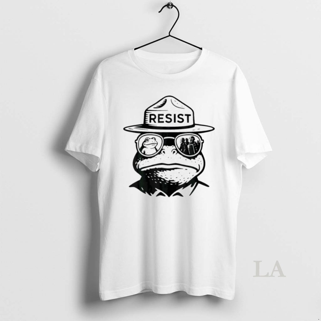 Original Resist Portland Frog Funny City Art