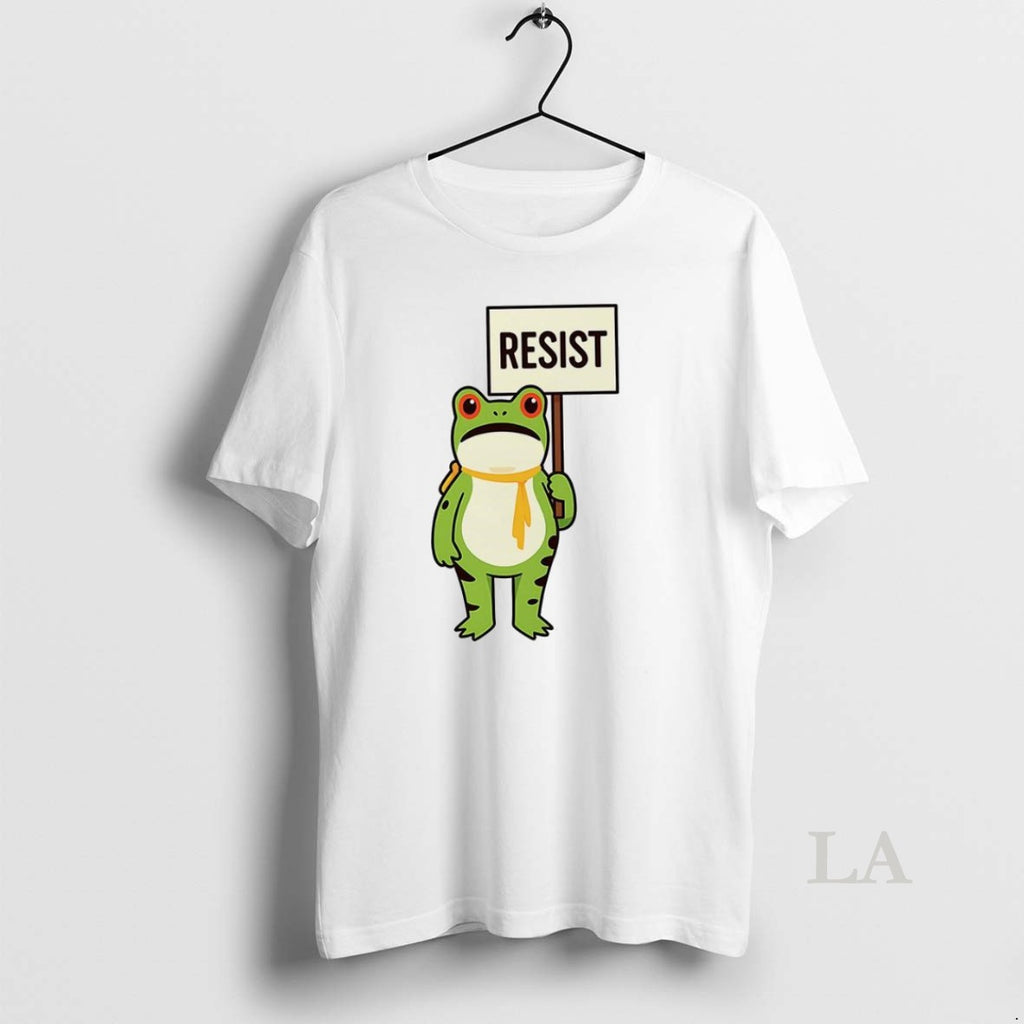Original Resist Portland Frog Protest Anti Ice