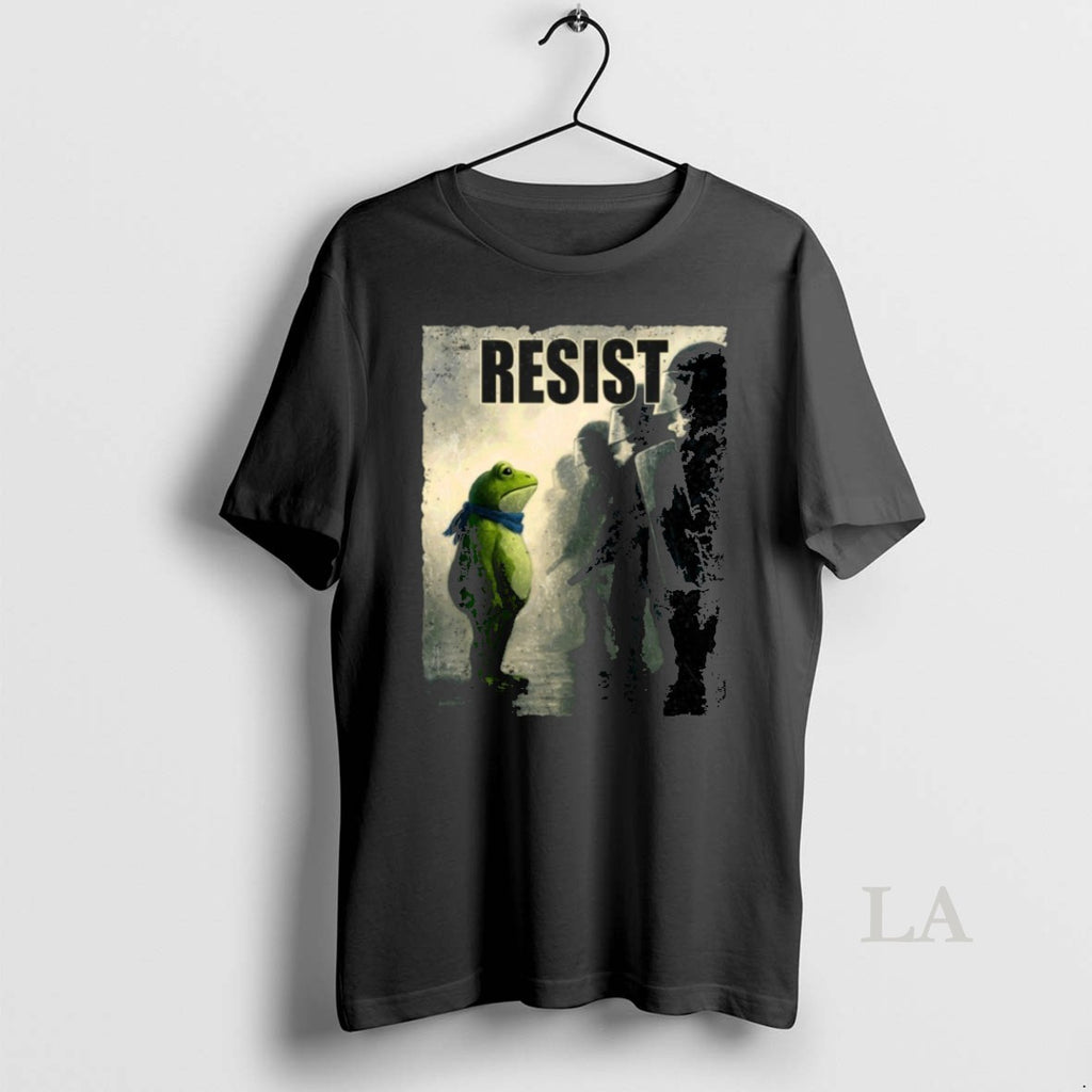 Original Resist Portland Frog Protest Funny Frog
