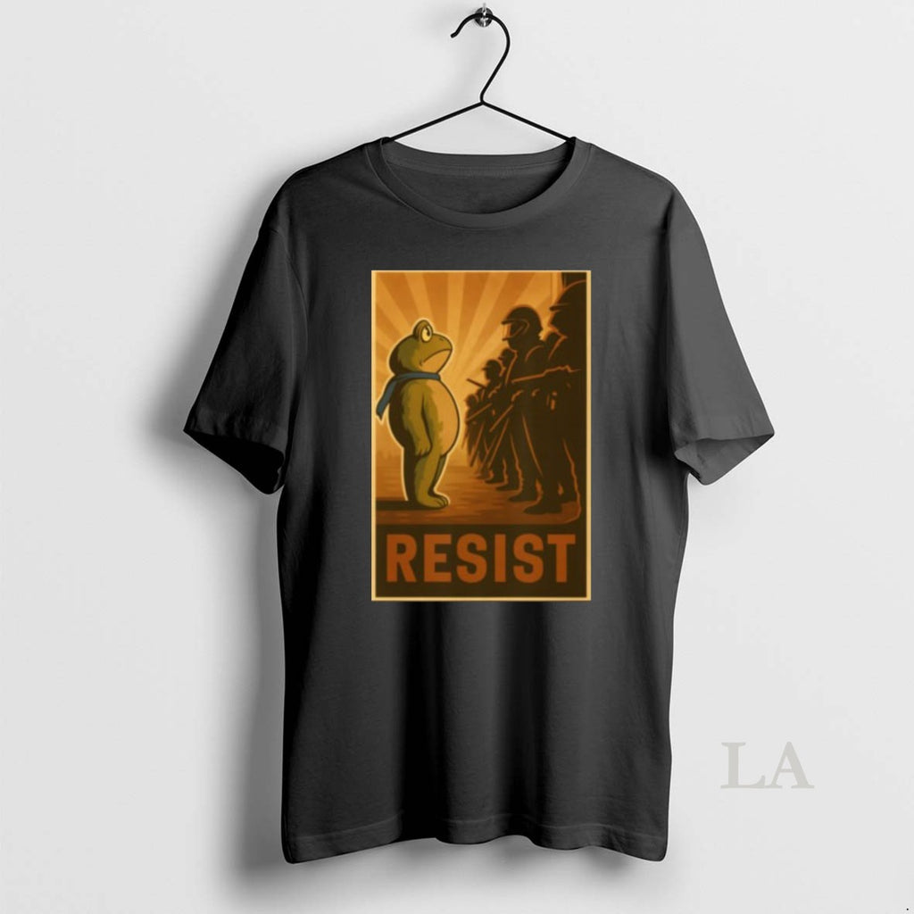 Original Resist Portland Frog Protest For Men And Women