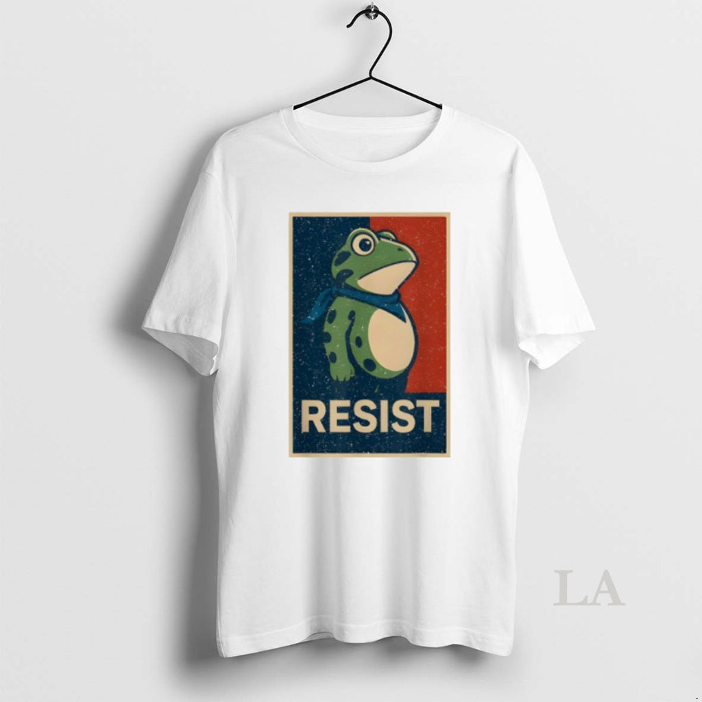 Original Resist Portland Frogs Protest Retro