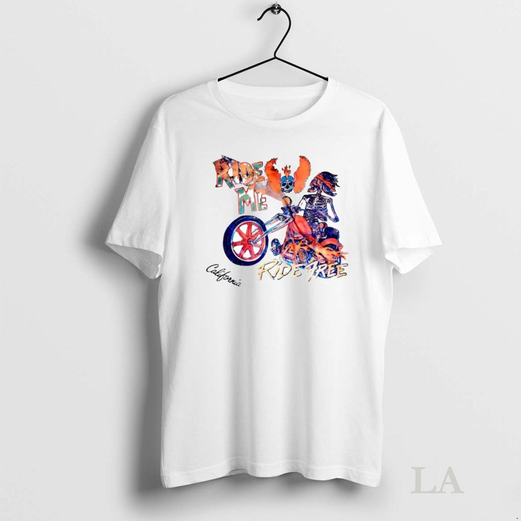 Original Ride Me Ride Free California Skeleton