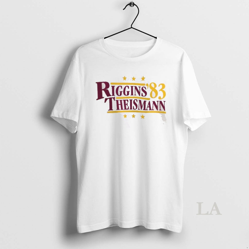 Original Riggins And Theismann 83 Political Campaign Parody