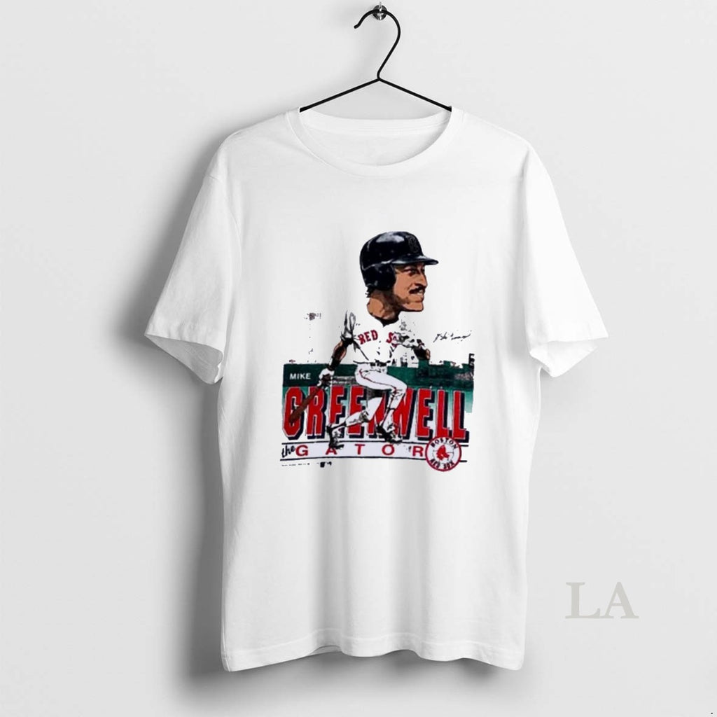 Original Rip Mike Greenwell Gator Red Sox
