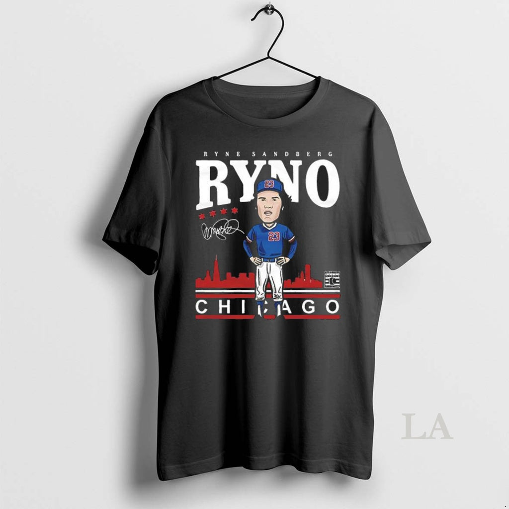 Original Ryne Sandberg Ryno Chicago Cubs Cartoon