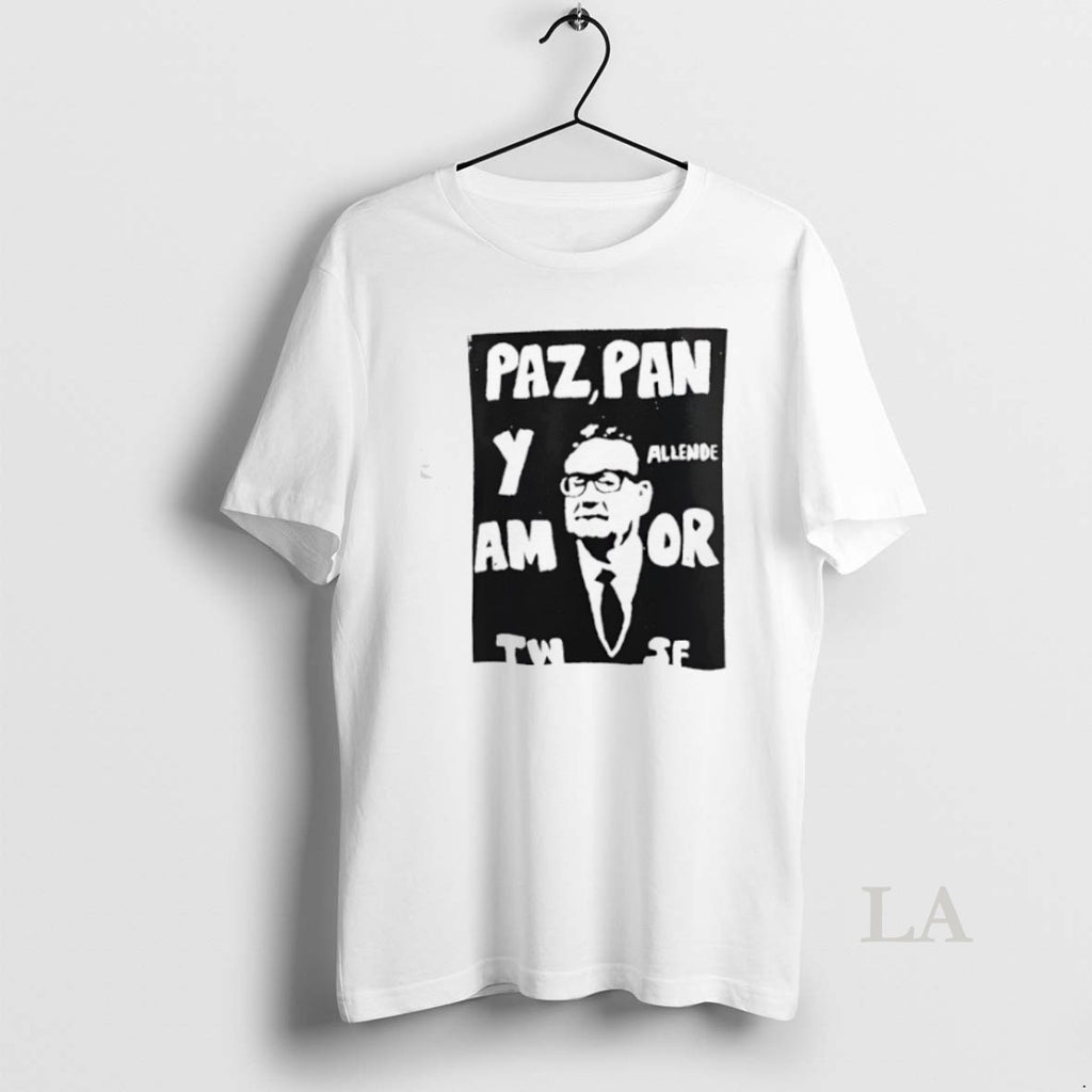Original Salvador Allende Paz Pan Y Am Yw Allende Or Jf