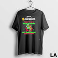 Original Santa Grinch I Work At Hardees Logo I Want To Be A Nice Person