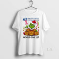Original Santa Grinch Never Give Up Usps Logo