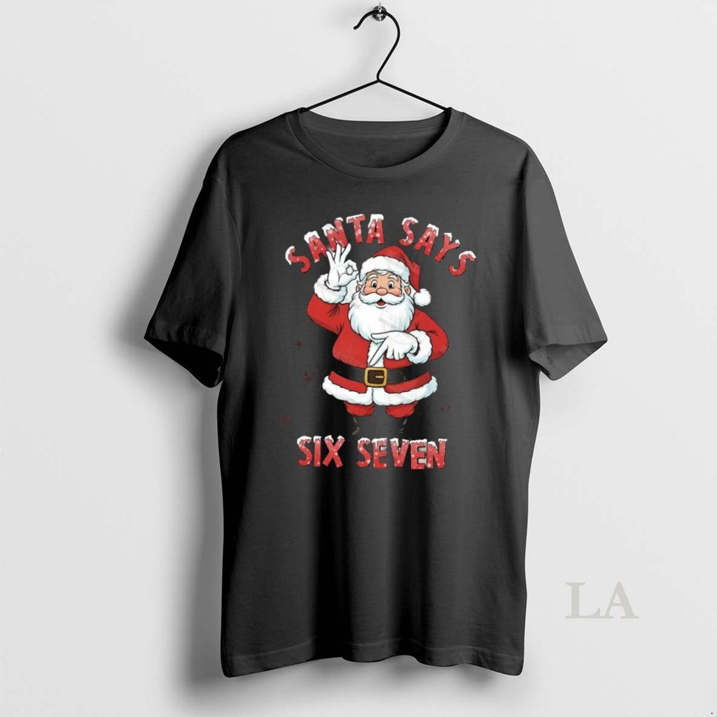 Original Santa Six Seven Meme Christmas Christmas T Shirt X4lg1xqhvj 1