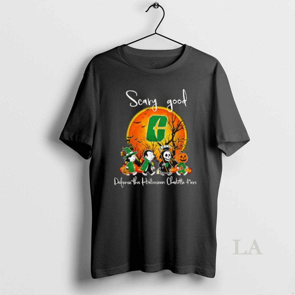 Original Scary Good Defense This Halloween Charlotte 49ers Football