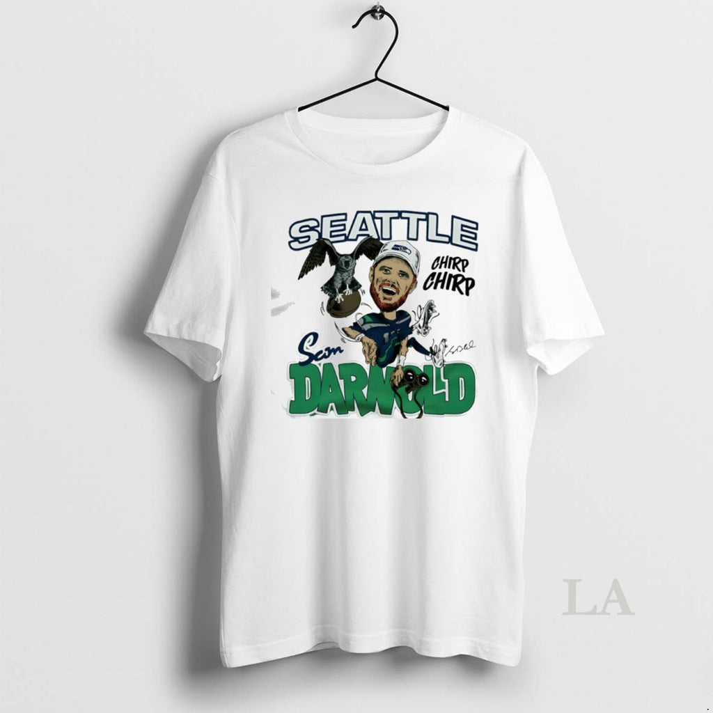 Original Seahawks Sam Darnold Signature Chirp Chirp