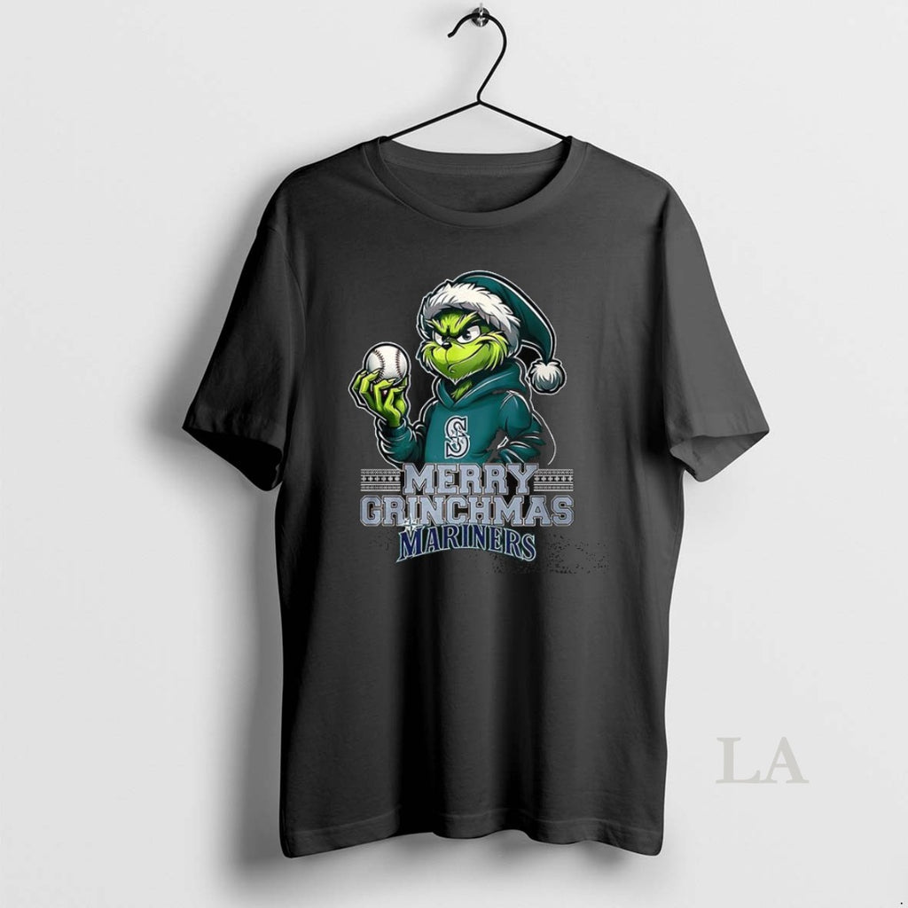 Original Seattle Mariners Merry Grinchmas Christmas