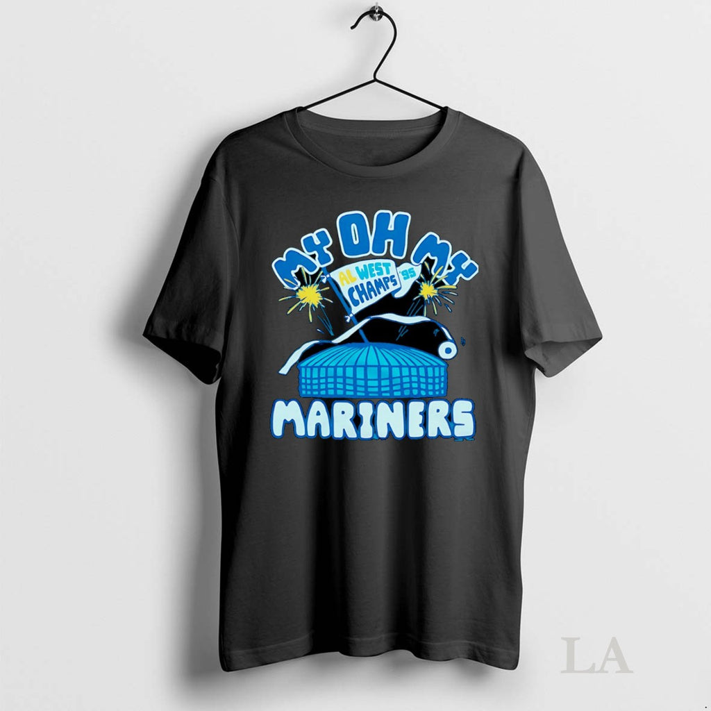 Original Seattle Mariners My Oh My Al West Champs 95