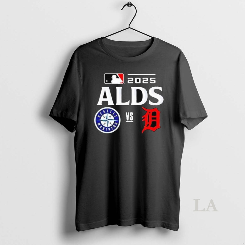 Original Seattle Mariners Vs Detroit Tigers 2025 Mlb Alds Matchup Long Sleve