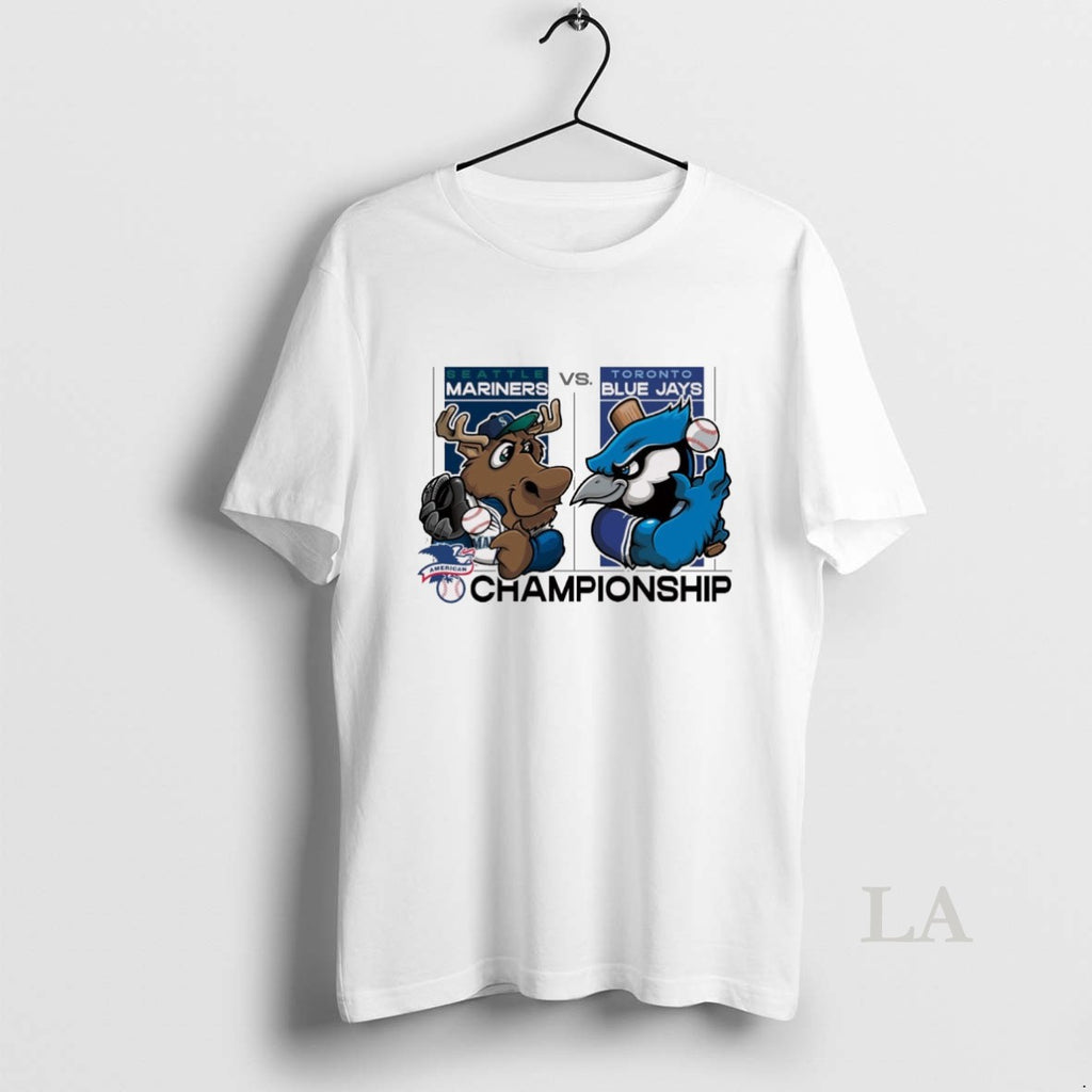 Original Seattle Mariners Vs Toronto Blue Jays 2025 Mlb League Championship Series Mascots