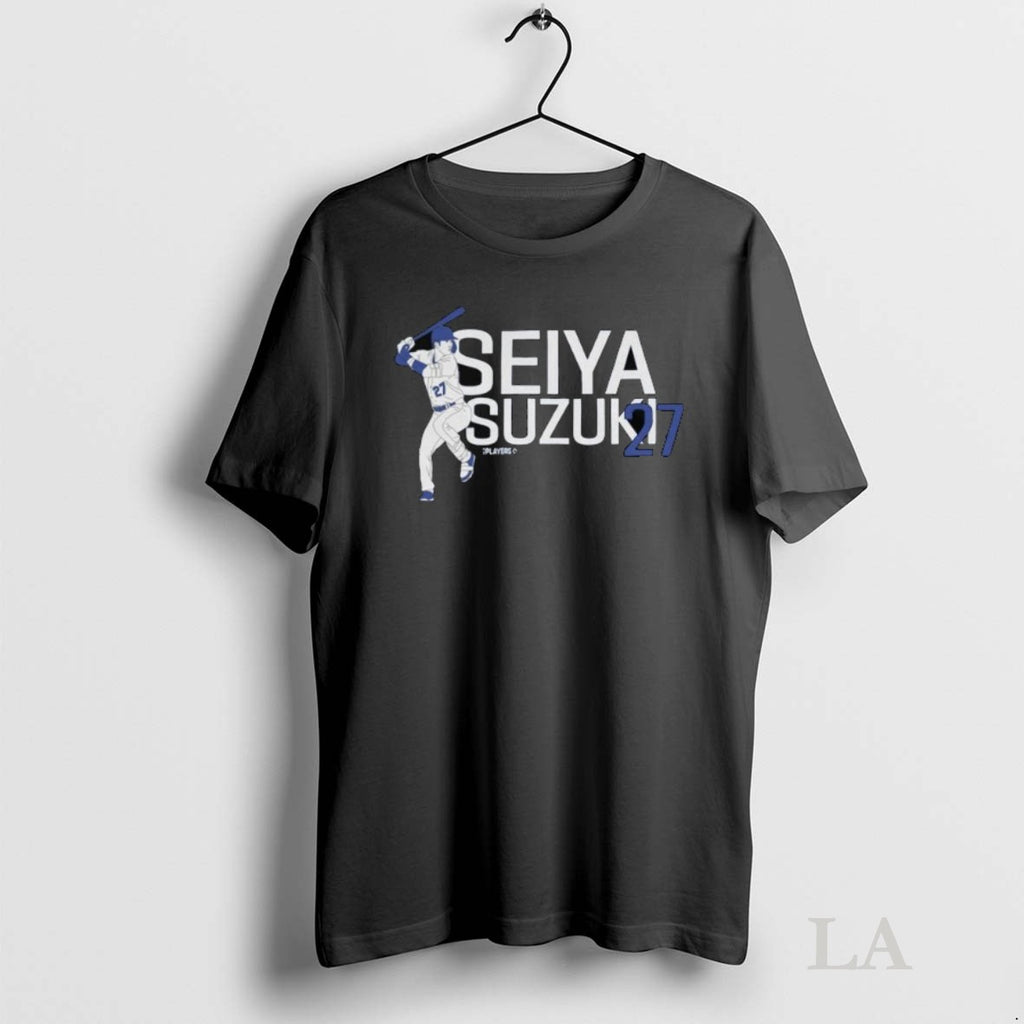 Original Seiya Suzuki 27 Chicago Cubs Long Sleve