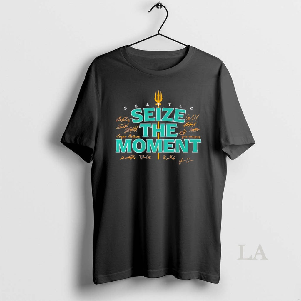 Original Seize The Moment Seattle Mariners Signatures