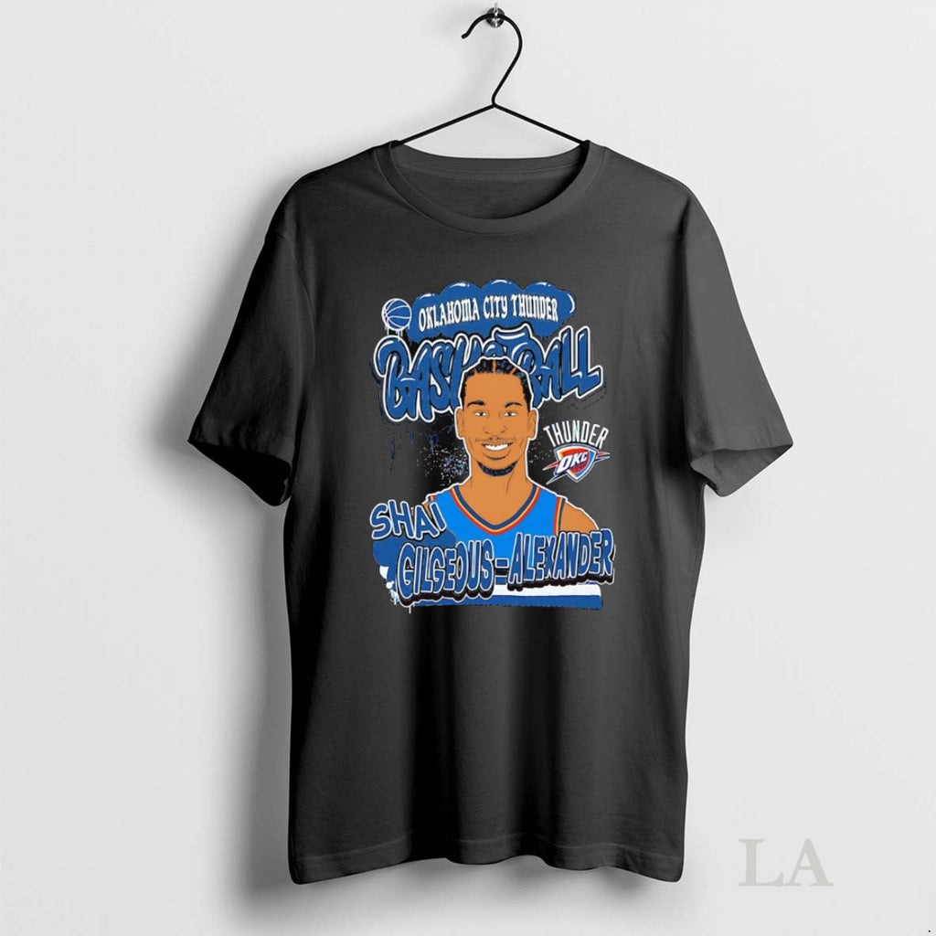 Original Shai Gilgeous Alexander Portrait Caricature Oklahoma City Thunder