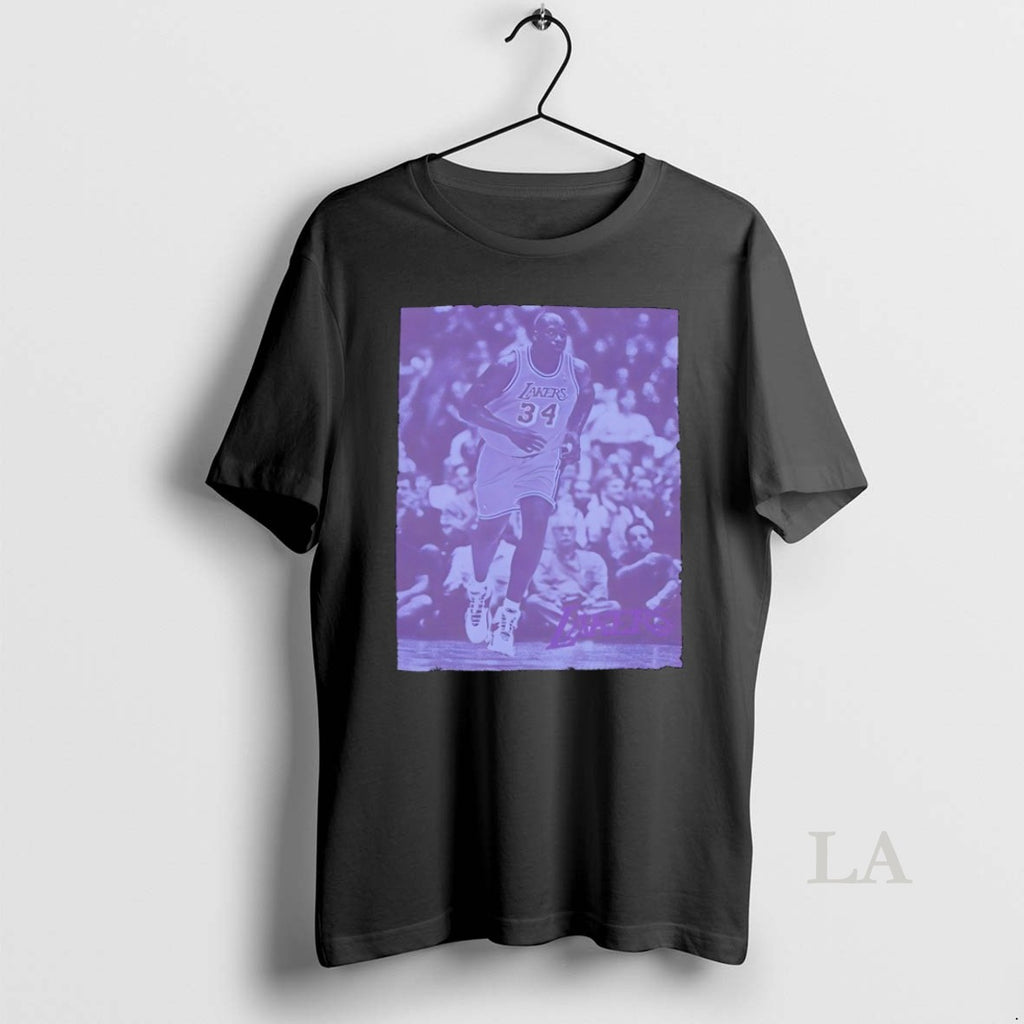 Original Shaquille Rashaun Oneal Los Angeles Lakers Basketball Nba