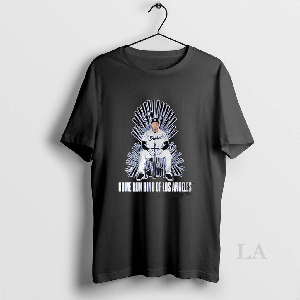 Original Shohei Ohtani Los Angeles Dodgers Baseball Home Run King Of Los Angeles