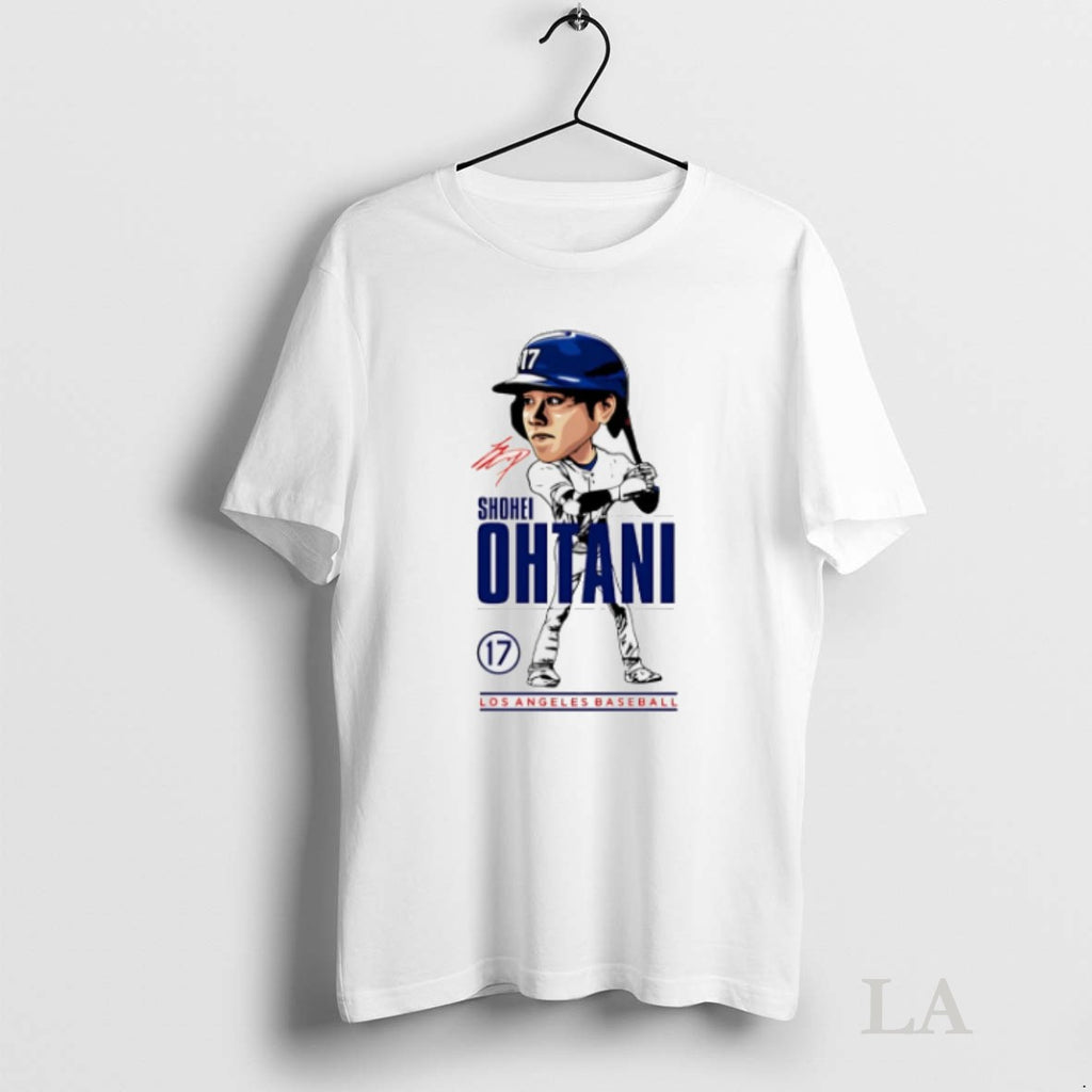Original Shohei Ohtani Los Angeles Dodgers Caricature 2025