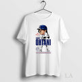 Original Shohei Ohtani Los Angeles Dodgers Caricature 2025