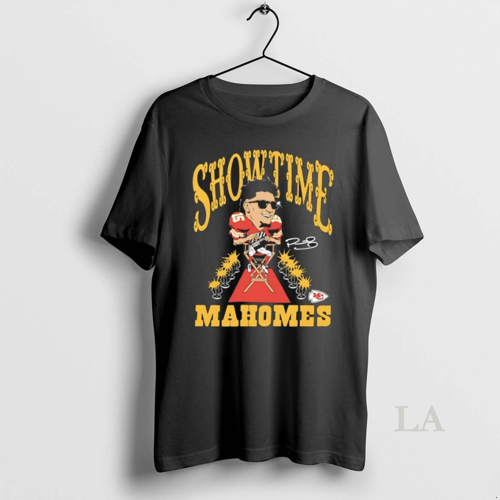 Original Showtime Patrick Mahomes Kansas City Chiefs Player Signature