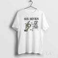 Original Six Seven 6 7 Skeleton Hands Halloween