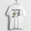 Original Six Seven 6 7 Skeleton Hands Halloween White Men Allbluetees Men