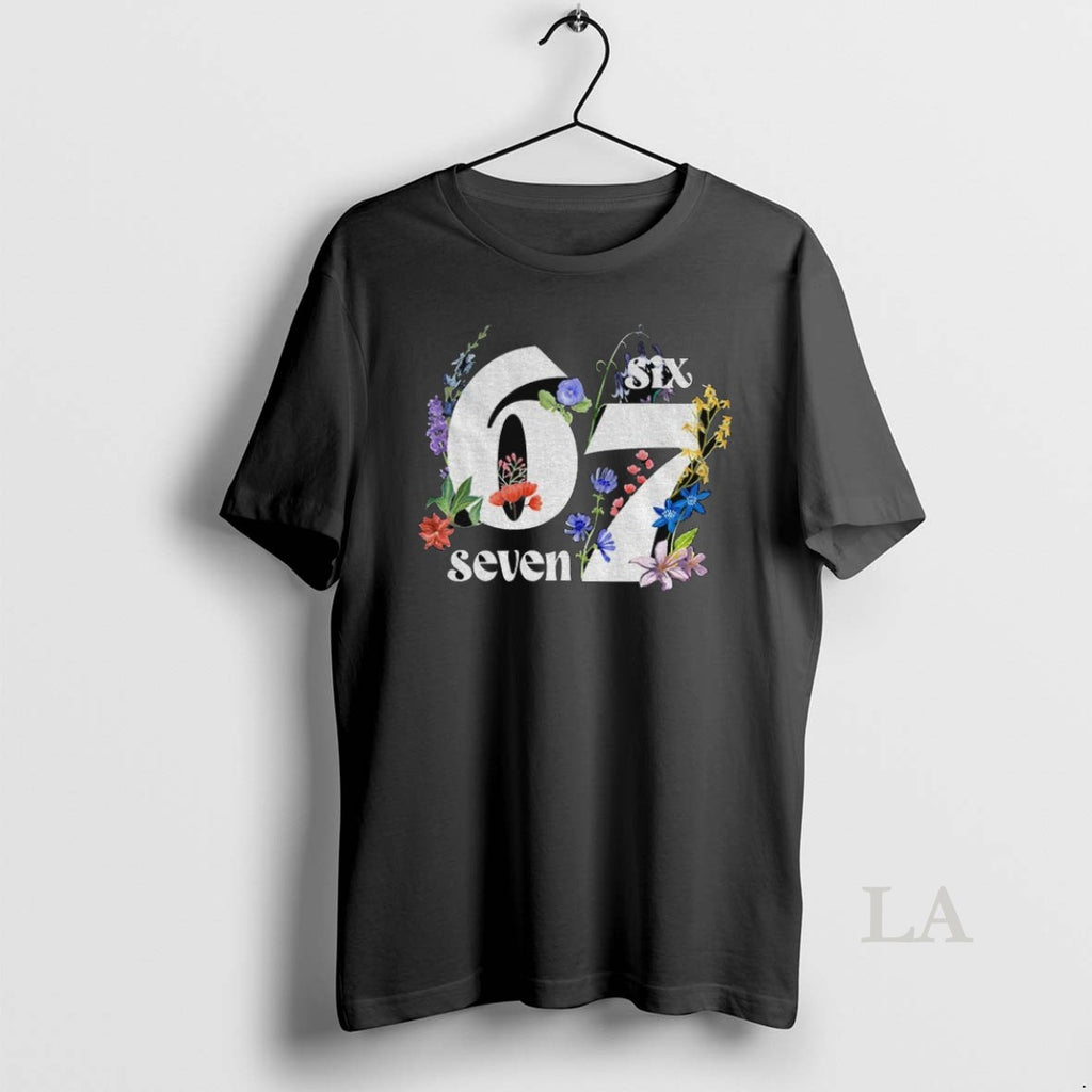 Original Six Seven 6 7 Floral Gen Z Humor