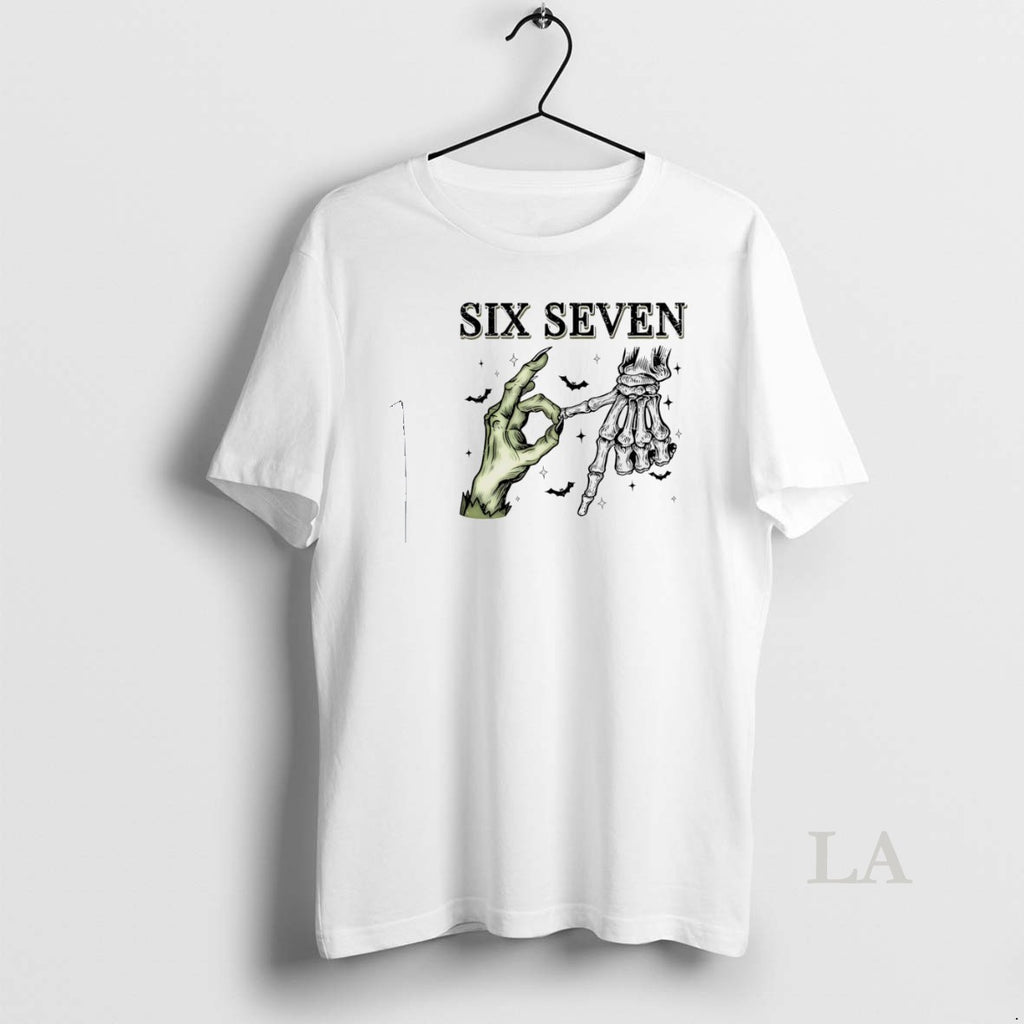 Original Six Seven 67 Skeleton Hands Halloween
