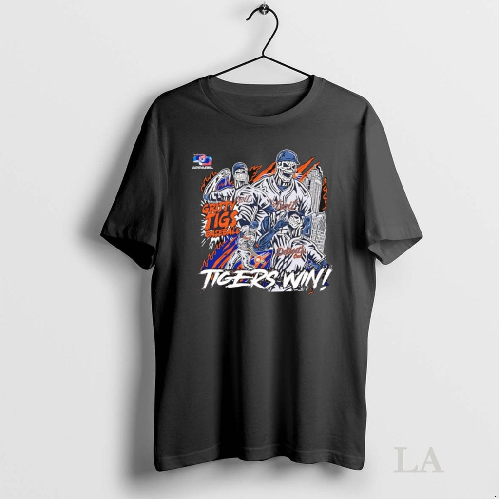 Original Skeletal Baseball Players In Detroit Tigers Detroits Cuan Gritty Tigs Baseball